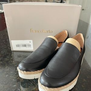 Franco Sarto leather loafers. New and perfect.